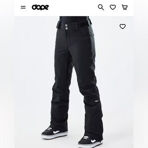 Dope snow snowboard ski pants short petite